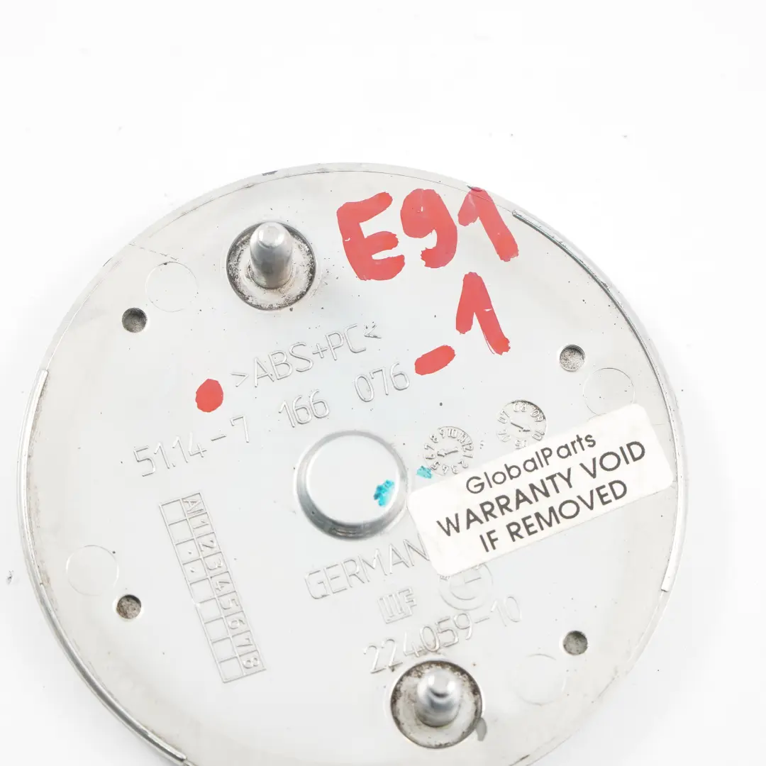 Trunk Emblem BMW E91 Touring Rear Lid Tailgate Badge Logo Plaque to with Part number 7166076 Trunk Emblem BMW E91 Touring Rear Lid Tailgate Badge Logo Plaque - SKU 7166076 - Part number 7166076