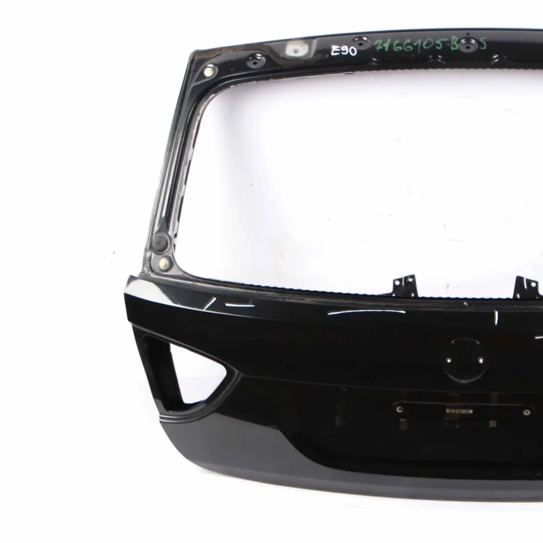 Trunk Lid Boot Lid Tailgate Black Sapphire Metallic - 475 to BMW E91 Touring with Part number 7166105 BMW E91 Touring Trunk Lid Boot Lid Tailgate Black Sapphire Metallic - 475 - SKU 7166105-BS - Part number 7166105