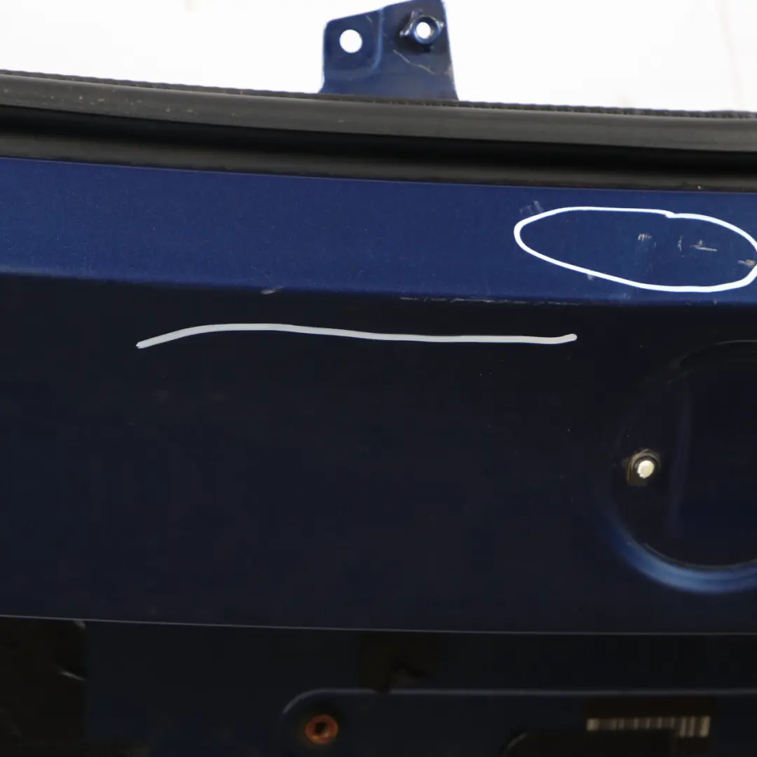 BMW E91 Boot Trunk Lid Tailgate Rear Back Montegoblau Montego Blue Blau - A51 - SKU 7166105-MTB1 - Part number 7166105
