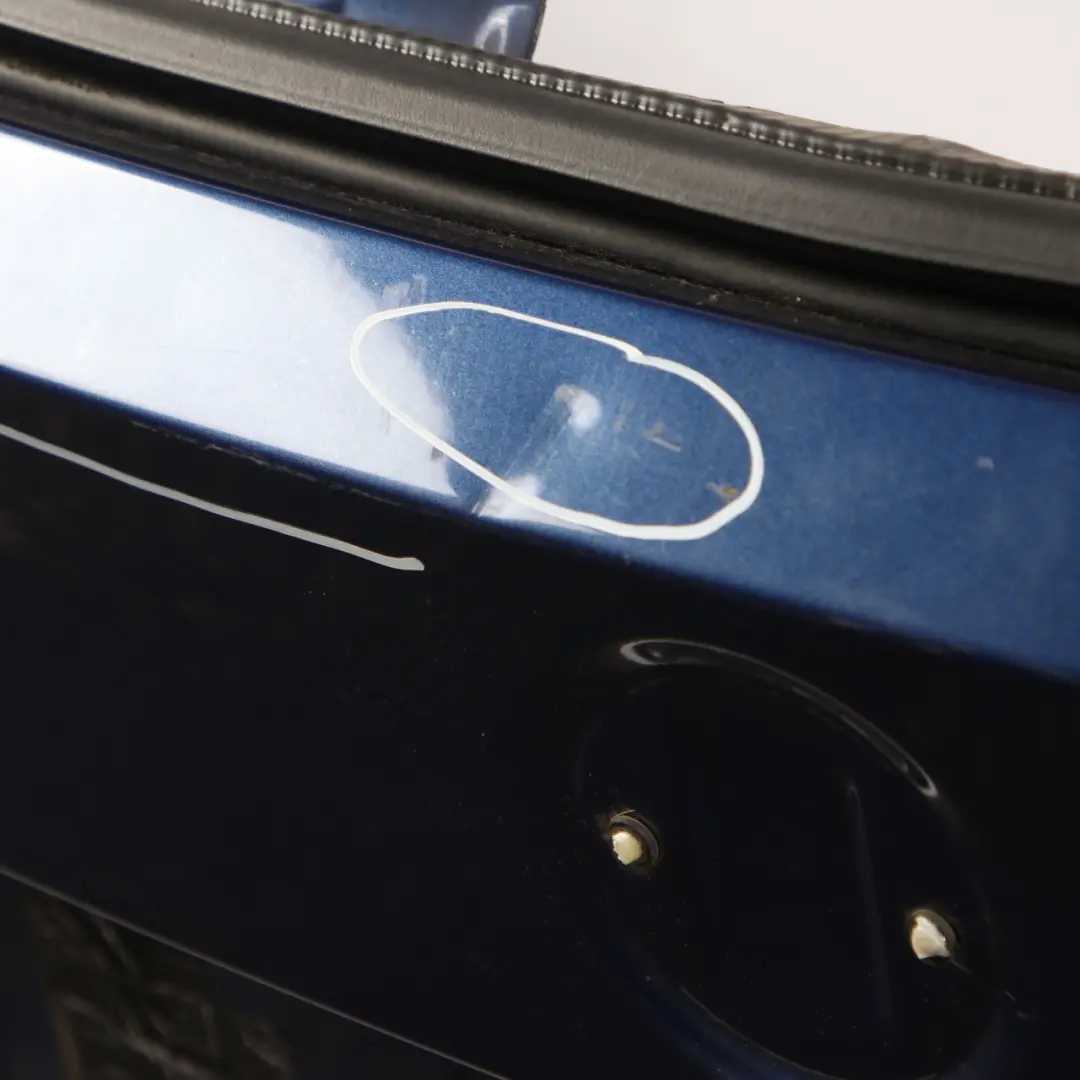 BMW E91 Boot Trunk Lid Tailgate Rear Back Montegoblau Montego Blue Blau - A51 - SKU 7166105-MTB1 - Part number 7166105