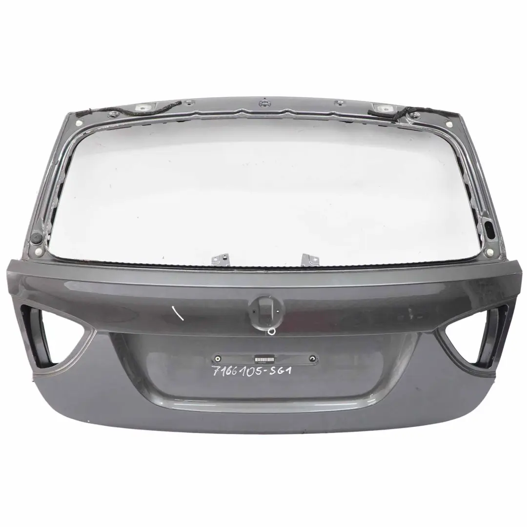 BMW E91 Touring Trunk Lid Boot Lid Tailgate Sparkling Graphite - A22 - SKU 7166105-SG1 - Part number 7166105