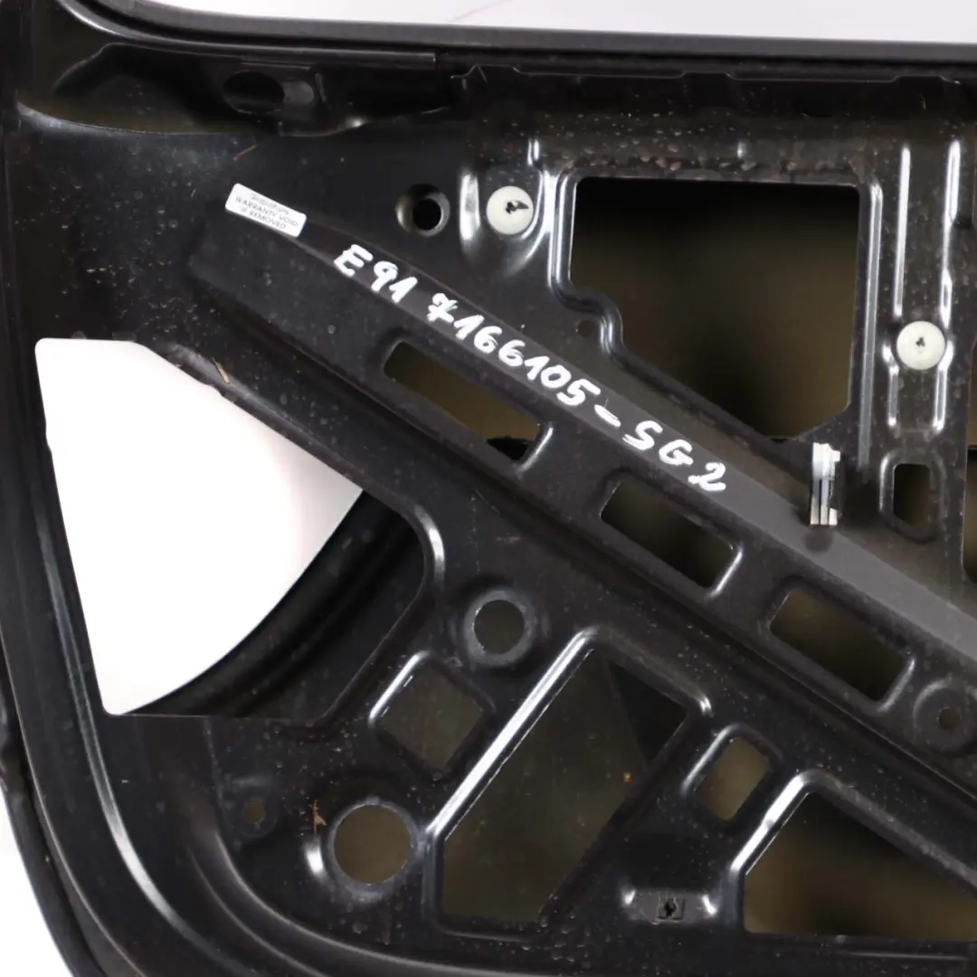 Trunk Lid Boot Lid Tailgate Sparkling Graphite - A22 to BMW 3 E91 Touring 2 with Part number 7166105 BMW 3 E91 Touring 2 Trunk Lid Boot Lid Tailgate Sparkling Graphite - A22 - SKU 7166105-SG2 - Part number 7166105