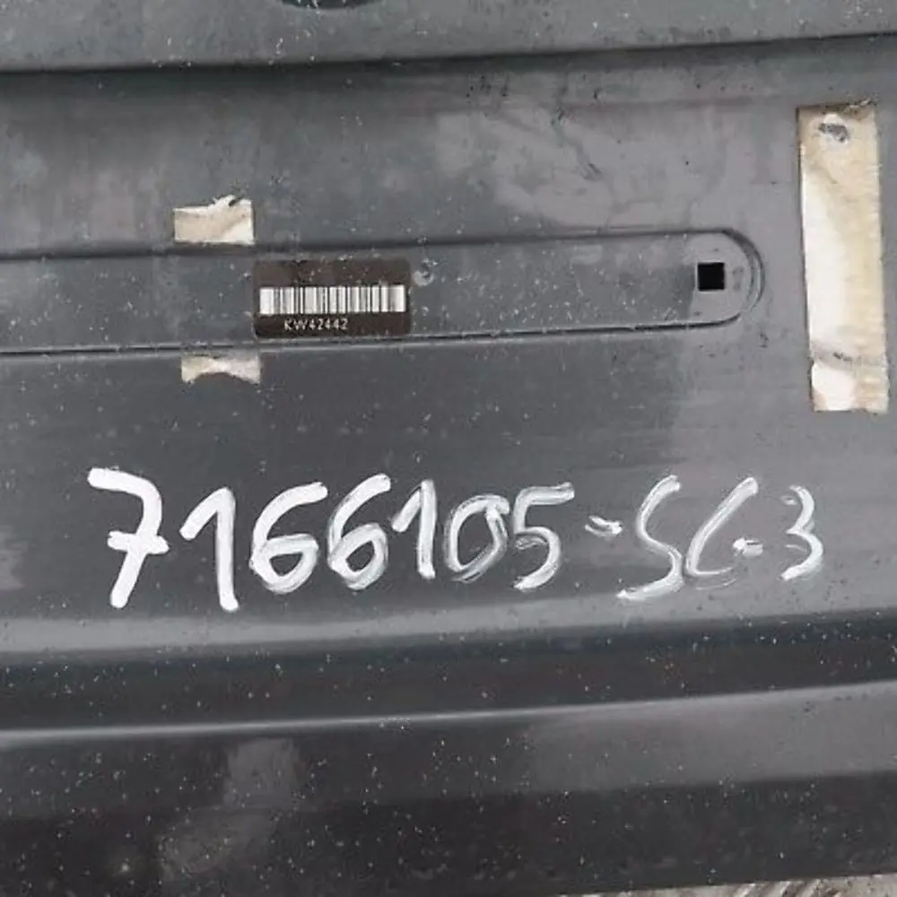 BMW 3 SERIES 3 E91 Trunk lid Tailgate Rear Back Boot Sparkling Graphite - A22 - SKU 7166105-SG3 - Part number 7166105