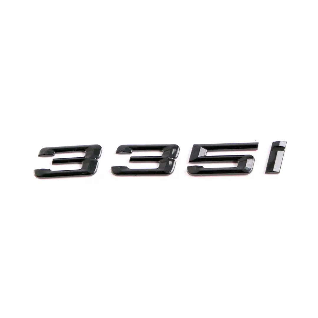  Trunk Lid Adhered BMW E92 E93 335i Rear Boot Lettering Emblem Logo Black - SKU 7166218-1 - Part number 7166218