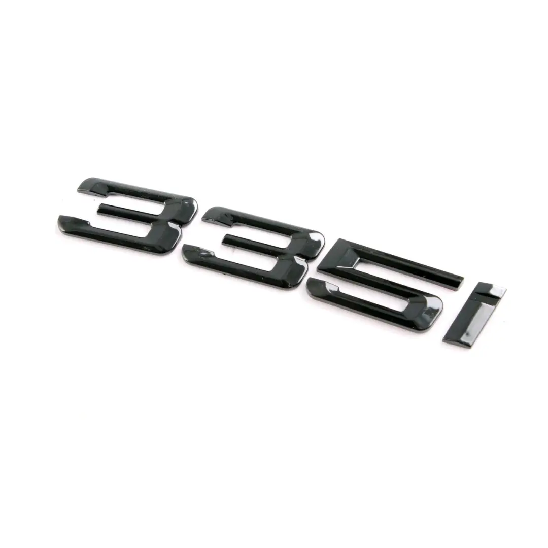 Trunk Lid Adhered BMW E92 E93 335i Rear Boot Lettering Emblem Logo Black to with Part number 7166218 Trunk Lid Adhered BMW E92 E93 335i Rear Boot Lettering Emblem Logo Black - SKU 7166218-1 - Part number 7166218