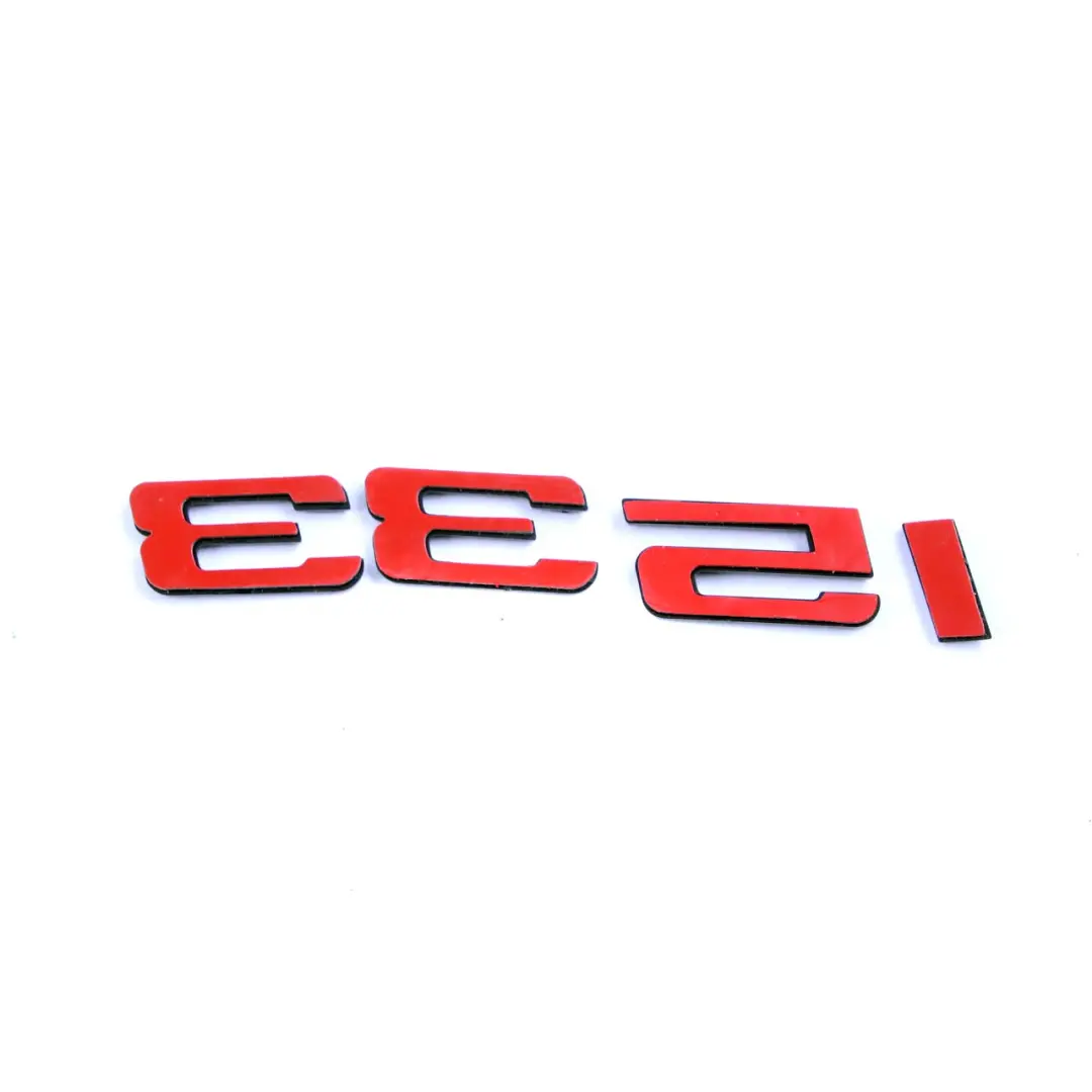  Trunk Lid Adhered BMW E92 E93 335i Rear Boot Lettering Emblem Logo Black - SKU 7166218-1 - Part number 7166218
