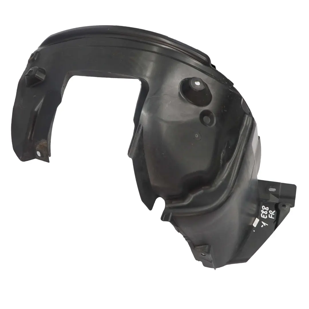 Arch Front Right O/S Housing Trim Splash Guard to BMW E88 Cabrio Wheel with Part number 7166244 BMW E88 Cabrio Wheel Arch Front Right O/S Housing Trim Splash Guard - SKU 7166244-2 - Part number 7166244