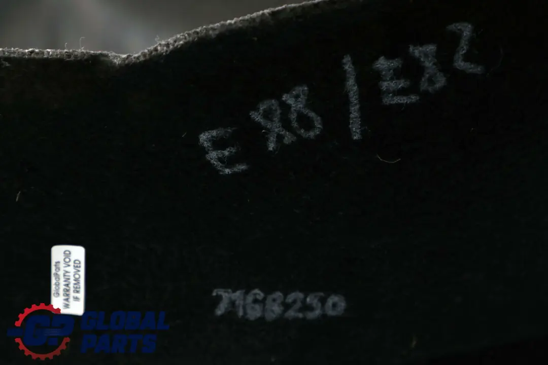 BMW E82 E88 Rueda Trasera Derecha Arco Guardabarros - SKU 7166250 - Número de pieza 7166250