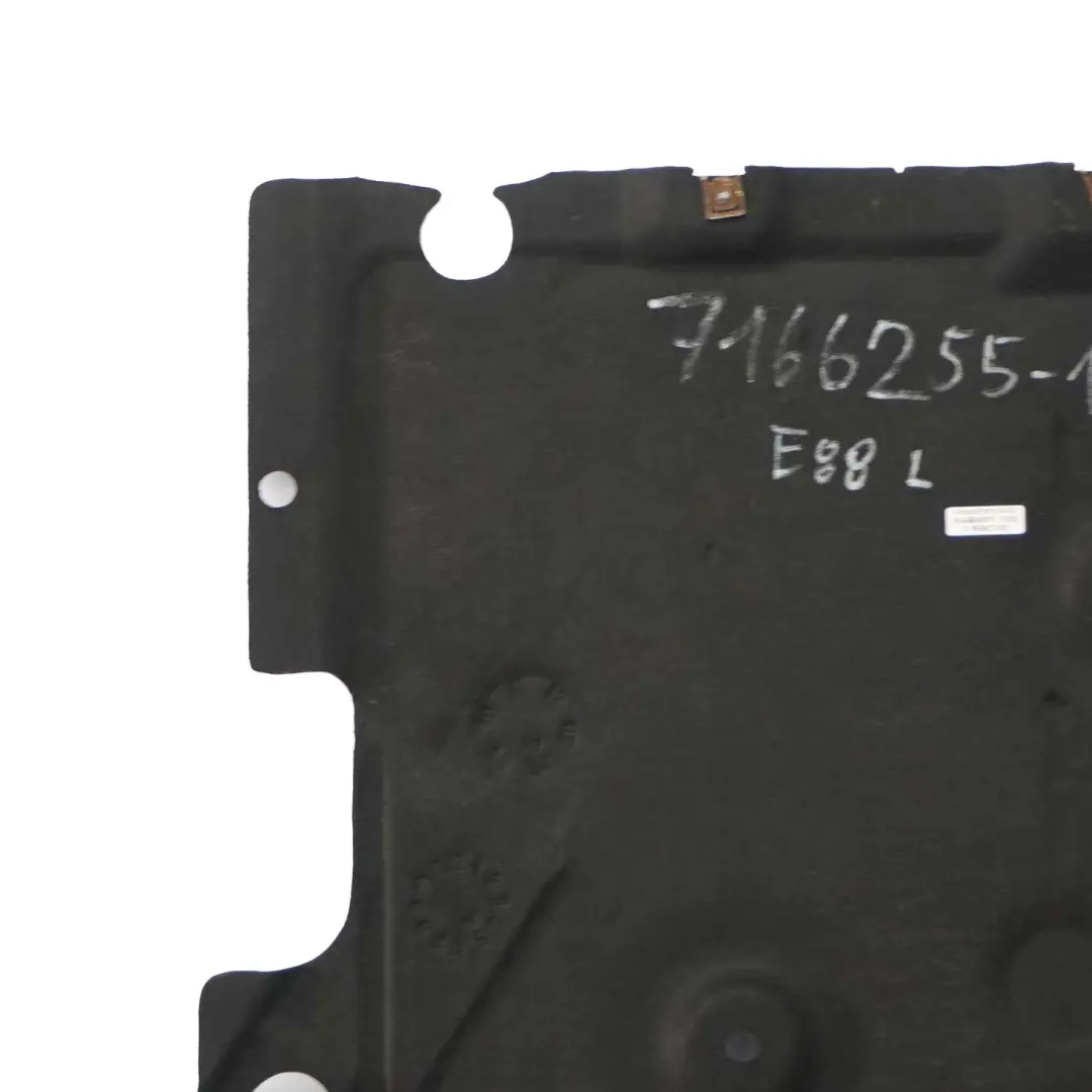 BMW E88 Cabrio Izquierda Bajo La carroceria Cubierta De panel De suelo - SKU 7166255-1 - Número de pieza 7166255