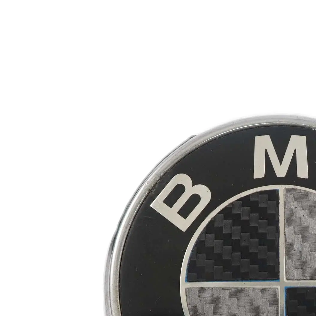  Emblem Logo BMW E82 E88 Black Badge Trunk Lid Tailgate Trim - SKU 7166445-4 - Part number 7166445