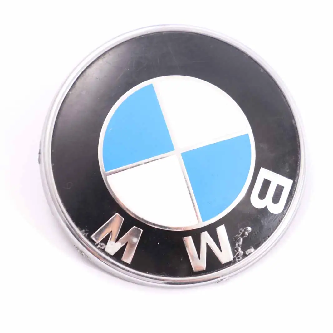 BMW E82 E88 Hinten Emblem Plakette Logo D=70 MM - SKU 7166445-5 - Teilenummer 7166445