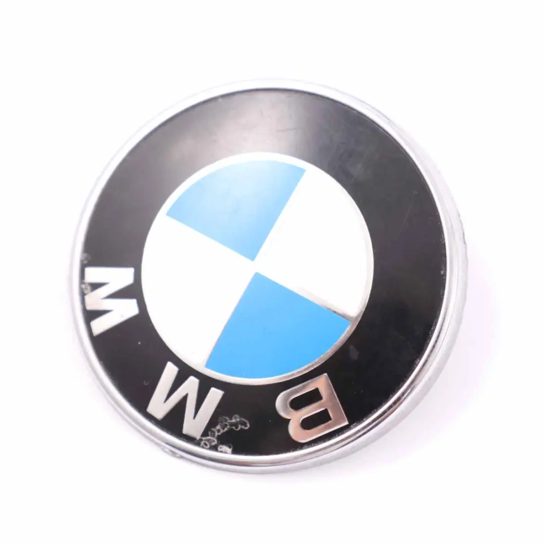 BMW E82 E88 Hinten Emblem Plakette Logo D=70 MM - SKU 7166445-5 - Teilenummer 7166445