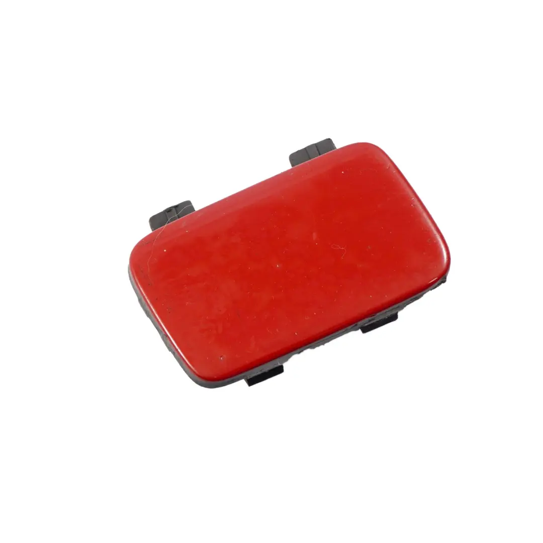 BMW E81 E87 LCI Pare-chocs avant Rabat remorquage Oeil Karmesinrot Rouge - SKU 7166581-KAR - Numéro de pièce 7166581