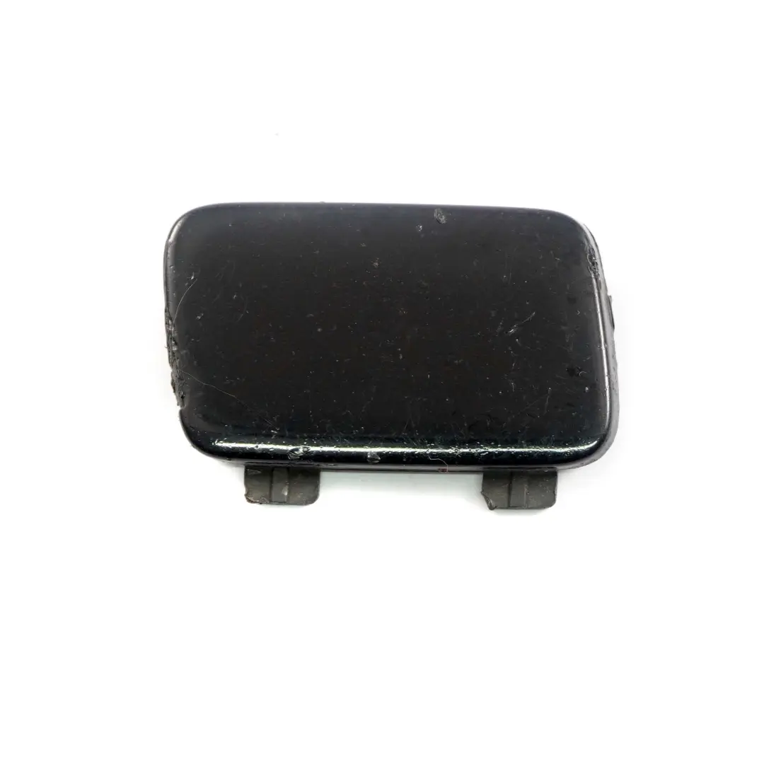 BMW 1 Series E81 E87 LCI Front Bumper Flap Towing Eye Schwarz Black 668 - SKU 7166581-SCH - Part number 7166581