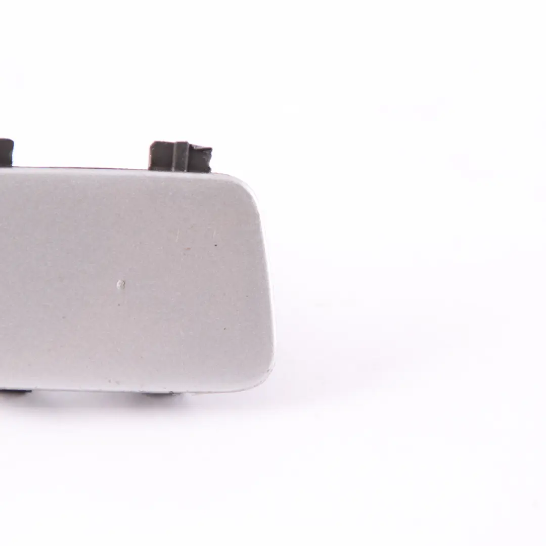 Front Bumper Flap Towing Eye Titansilber Silver 354 to BMW E81 E87 LCI with Part number 7166581 BMW E81 E87 LCI Front Bumper Flap Towing Eye Titansilber Silver 354 - SKU 7166581-TS - Part number 7166581