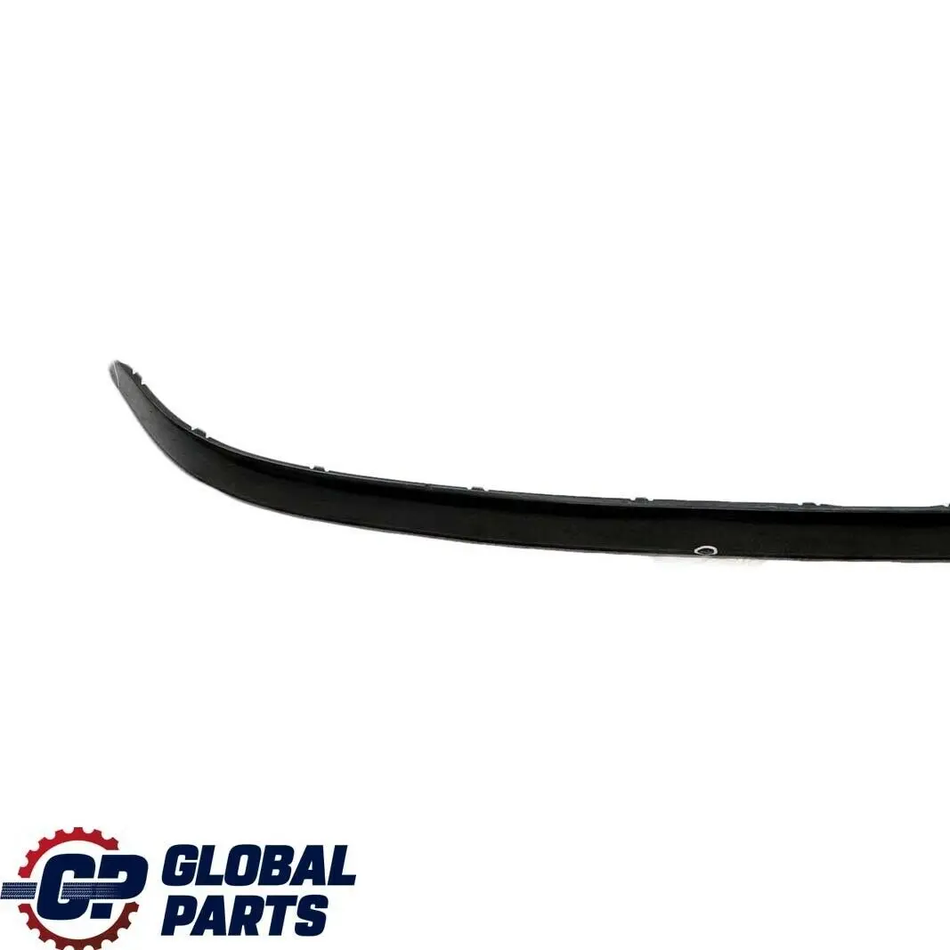 BMW 1 E81 E87 LCI Rear Bumper Trim Strip Moulding Guard Black Sapphire - 475 - SKU 7166606-BS - Part number 7166606