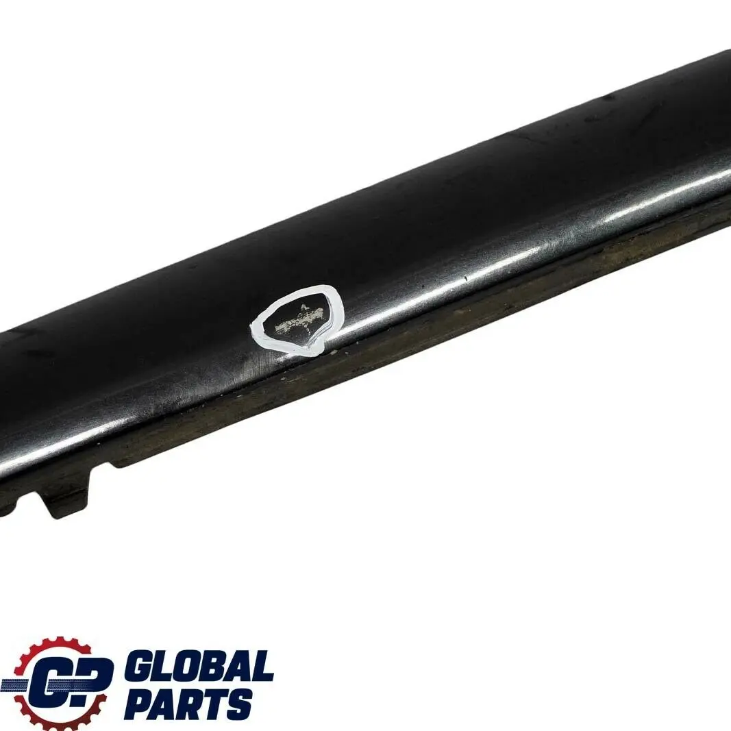 BMW E81 E87 LCI Paraurti Prestazioni Listello Para Urti Copertura Zaffiro Nero - SKU 7166606-BS - Numero di parte 7166606