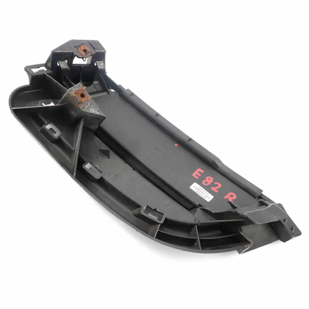 BMW E82 E88 Griglia Paraurti Anteriore Destra Griglia Copertura Pannello - SKU 7166608 - Numero di parte 7166608