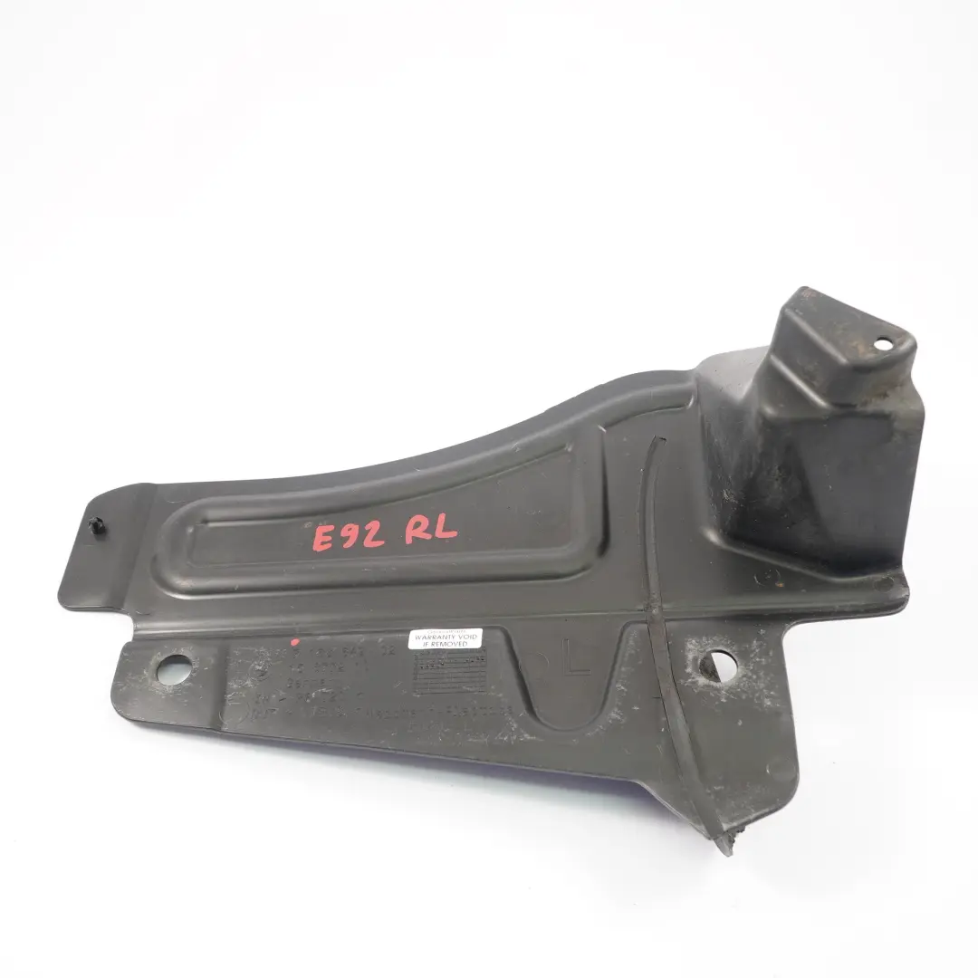 Osłona Obudowa Podwozia Lewa Lewy Tył do BMW E92 E93 o numerze 7166649 BMW E92 E93 Osłona Obudowa Podwozia Lewa Lewy Tył - SKU 7166649 - Numer Części 7166649