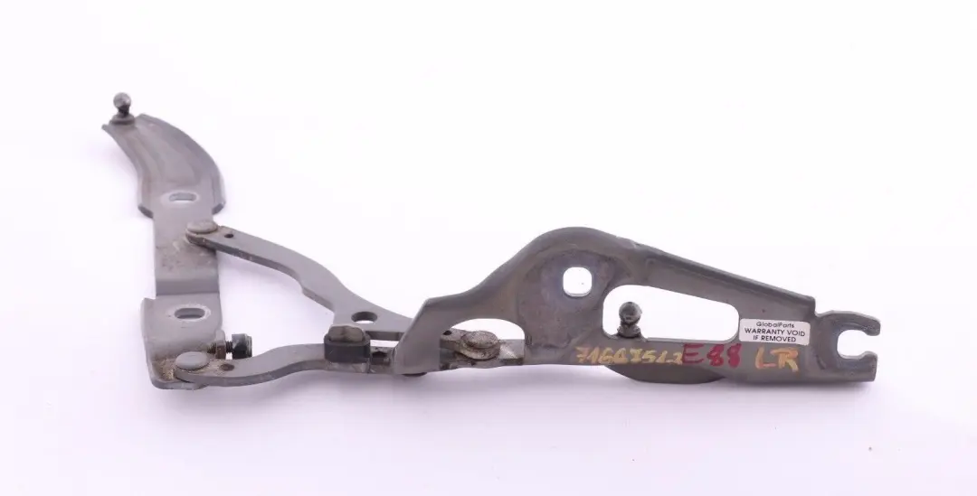  *BMW 1 er E82 E88 Scharnier Heckklappe Links Grau - SKU 7166751-3 - Teilenummer 7230859