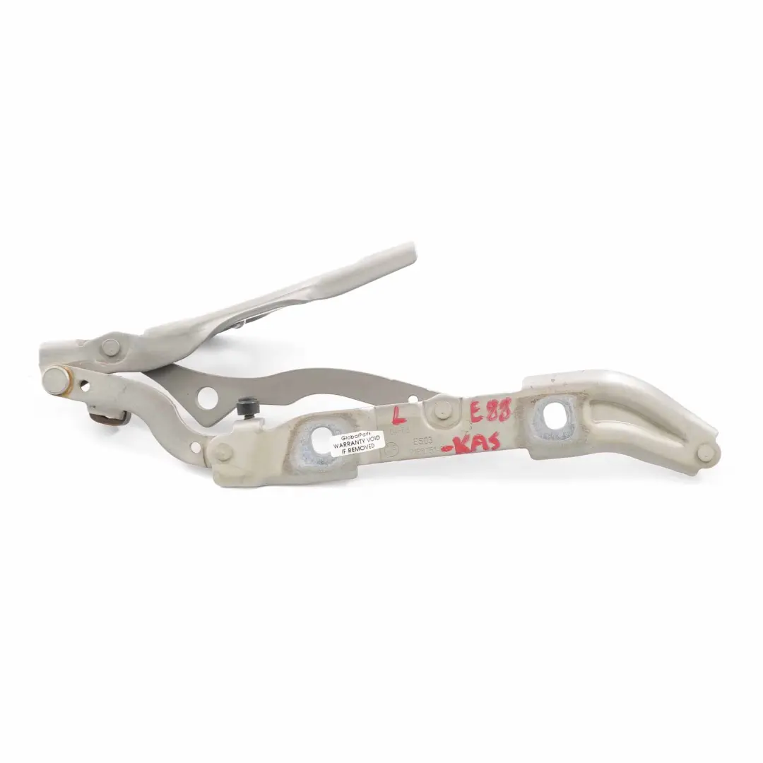  Trunk Lid Hinge BMW E82 E88 Boot Tailgate Left N/S Cashmere Silver A72 7166751 - SKU 7166751-KAS - Part number 7230859