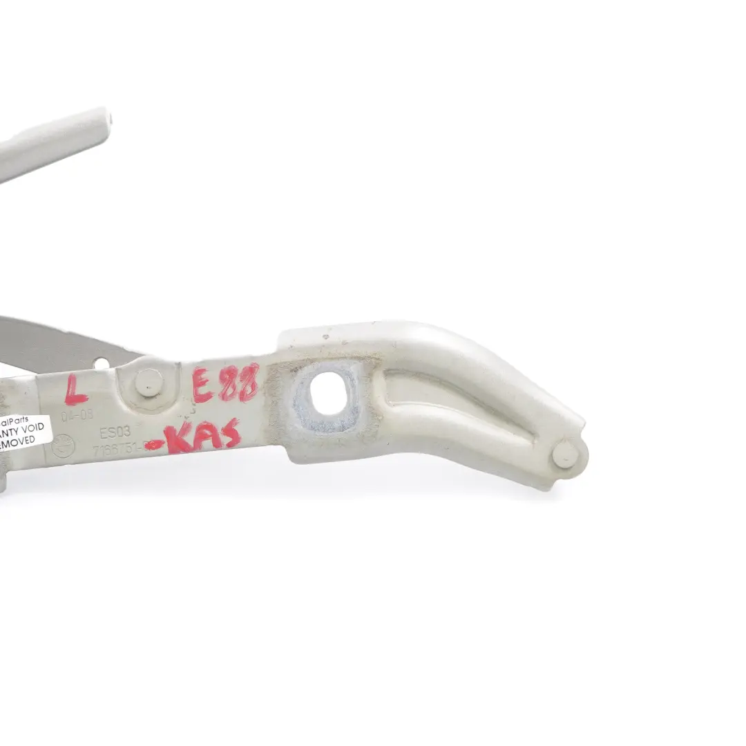 Zawias Lewy Cashmere Silver 7166751 do BMW E82 E88 o numerze 7230859 BMW E82 E88 Zawias Lewy Cashmere Silver 7166751 - SKU 7166751-KAS - Numer Części 7230859