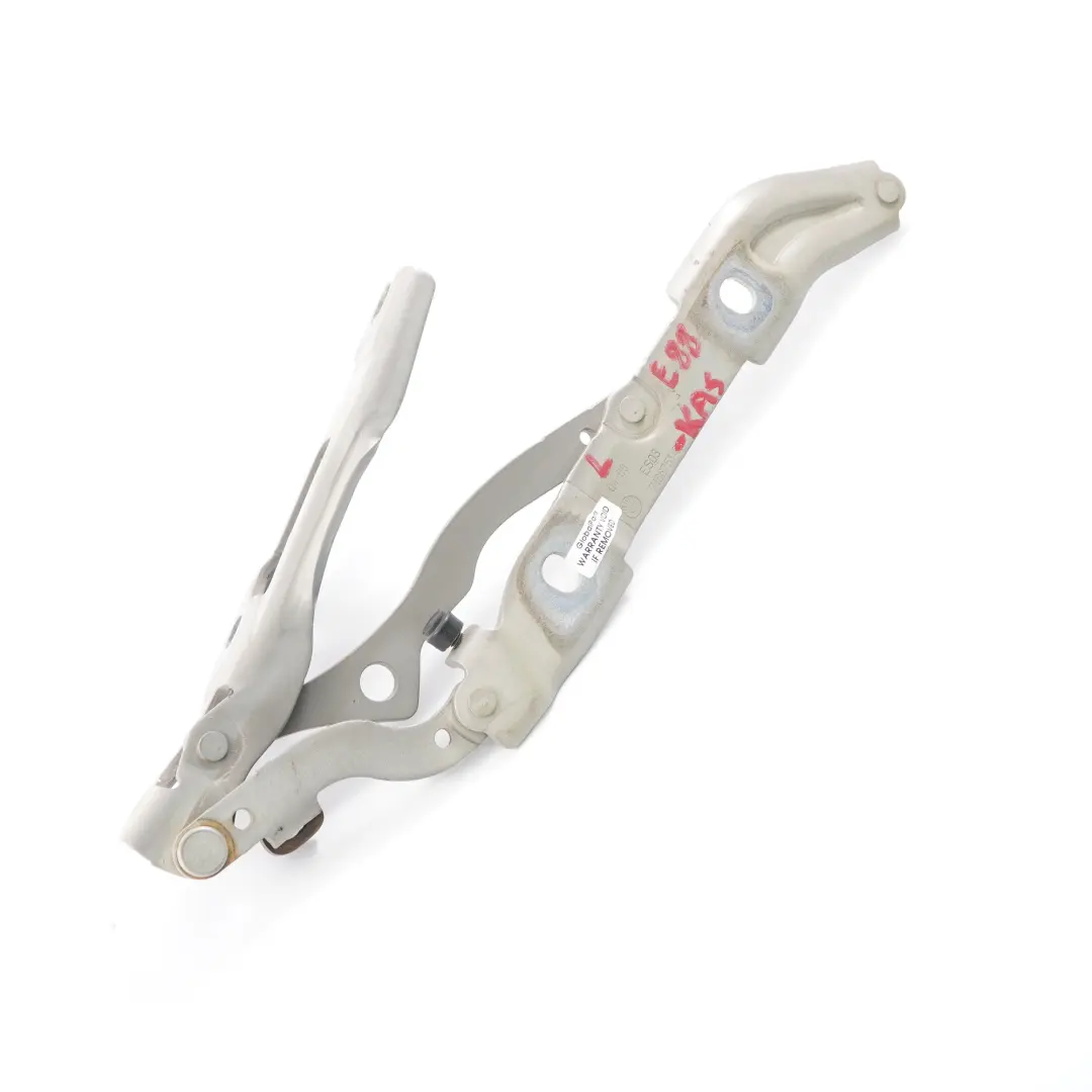  Charnière Coffre BMW E82 E88 Hayon Gauche Cashmere Silver A72 7166751 - SKU 7166751-KAS - Numéro de pièce 7230859