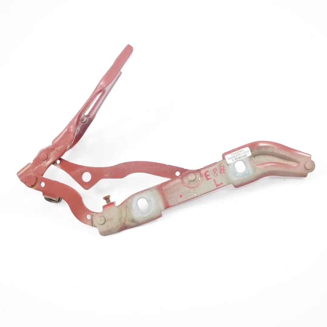 Trunk Lid Hinge BMW E82 E88 Boot Tailgate Left N/S Sedonarot A79 Red to with Part number 7166751 Trunk Lid Hinge BMW E82 E88 Boot Tailgate Left N/S Sedonarot A79 Red - SKU 7166751-SED - Part number 7166751