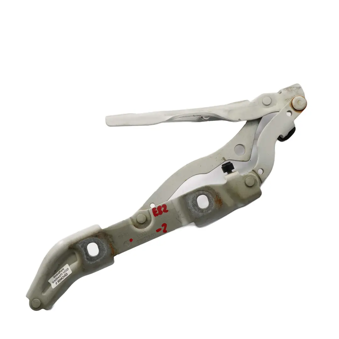 Couvercle de coffre, hayon, charniere droite blanc pour BMW E82 E88 à propos du numéro de pièce 7166752 BMW E82 E88 Couvercle de coffre, hayon, charniere droite blanc - SKU 7166752-2 - Numéro de pièce 7166752