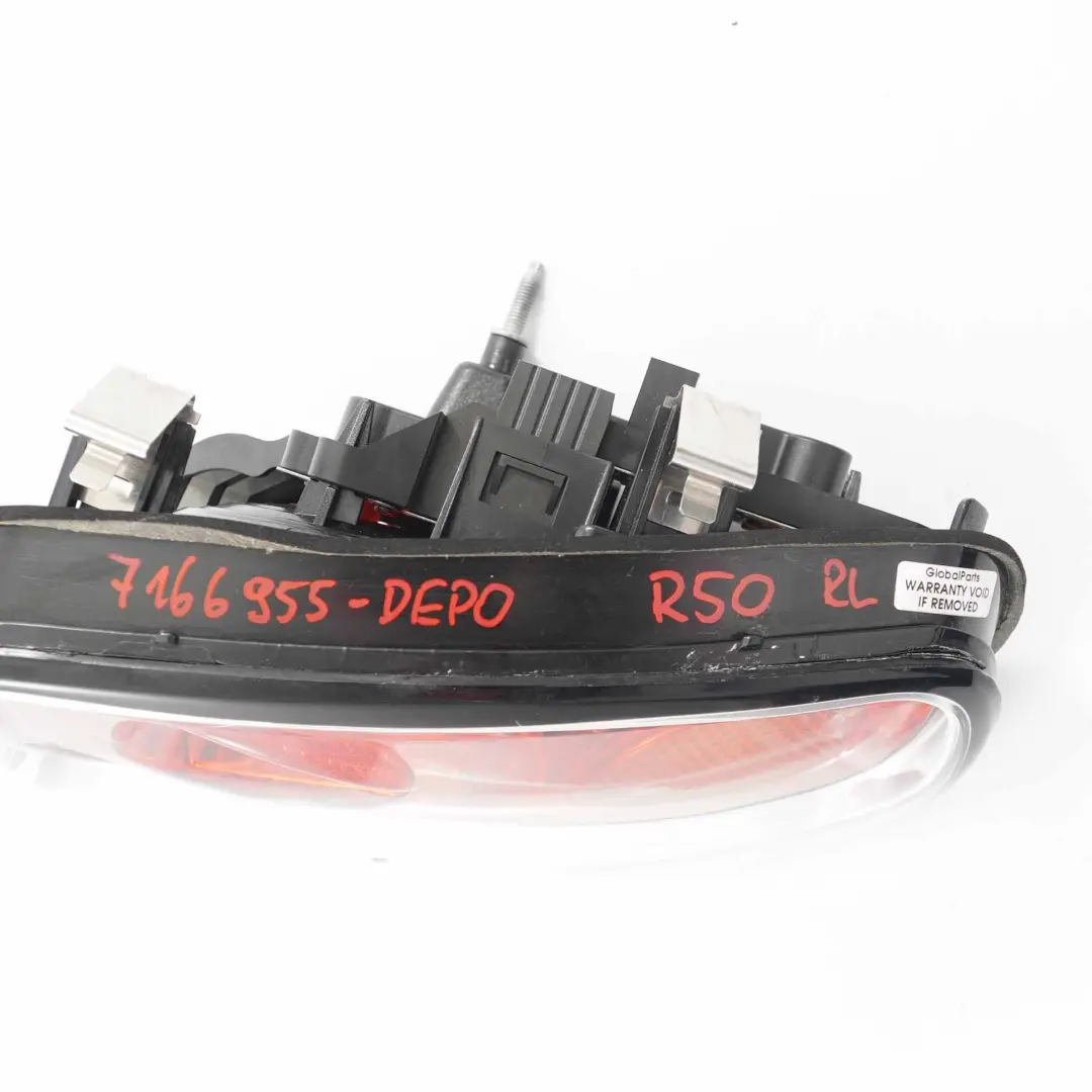 Piloto trasero Mini Cooper One R50 R52 R53 Side Tail Light Taillight Left DEPO - SKU 7166955-DEPO - Número de pieza 7166955