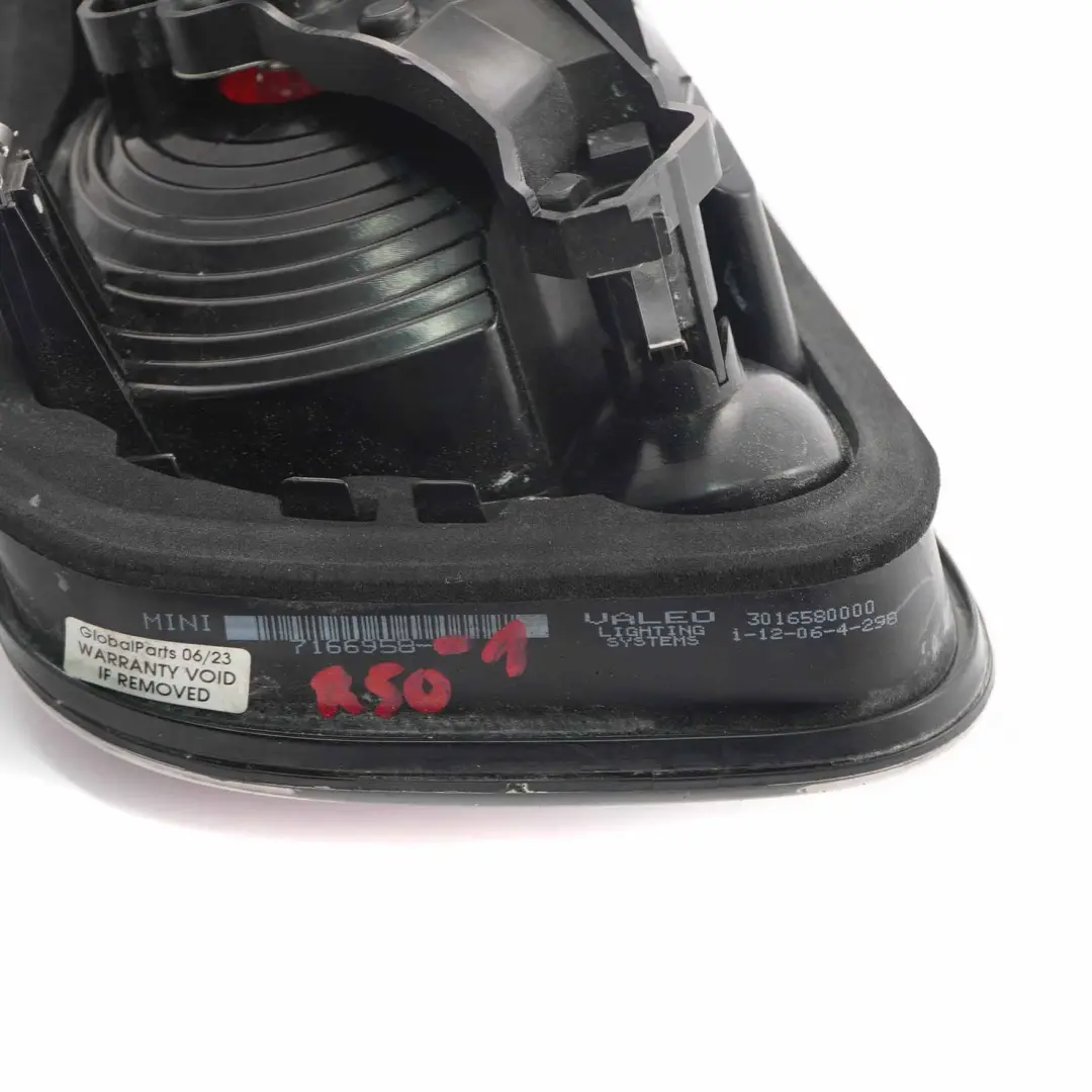 Rückleuchte Rücklicht Heckleuchte Hinten Rechts für Mini Cooper One R50 R52 R53 mit Teilenummer 7166958 Mini Cooper One R50 R52 R53 Rückleuchte Rücklicht Heckleuchte Hinten Rechts - SKU 7166958-1 - Teilenummer 7166958