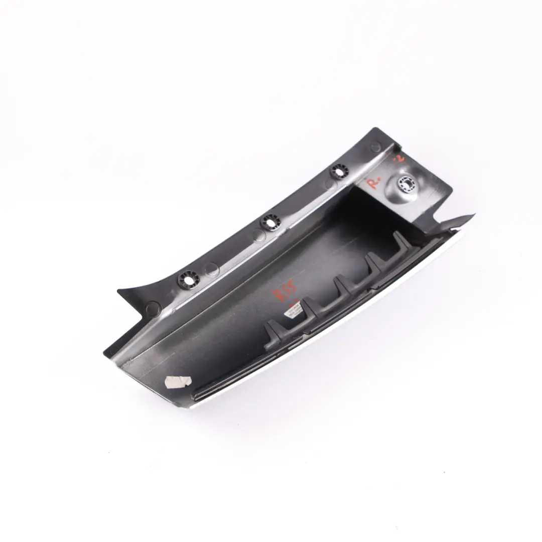 Trim Cover Column C Right O/S Silver to MINI Clubman R55 LCI 2 with Part number 7167228 MINI Clubman R55 LCI 2 Trim Cover Column C Right O/S Silver - SKU 7167228-2 - Part number 7167228