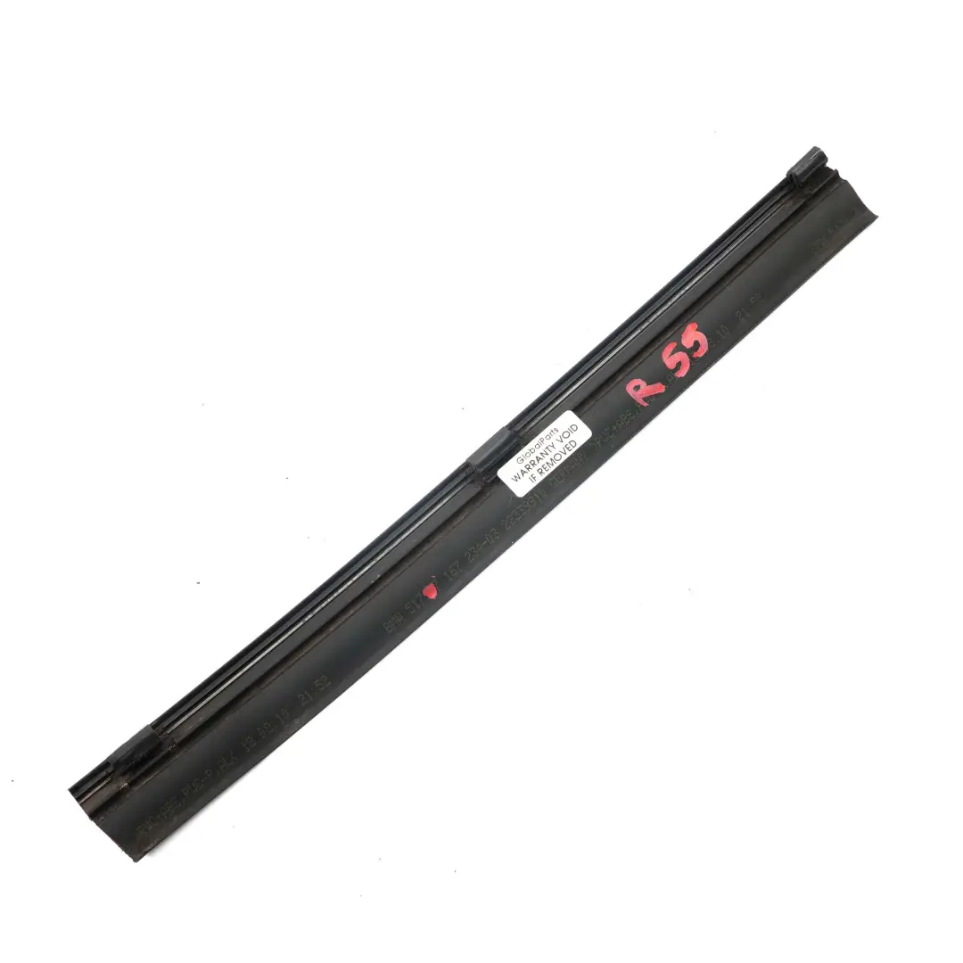  Sello Puerta Mini R55 LCI Embellecedor Costura Puerta Trasera Clubdoor - SKU 7167234 - Número de pieza 7167234