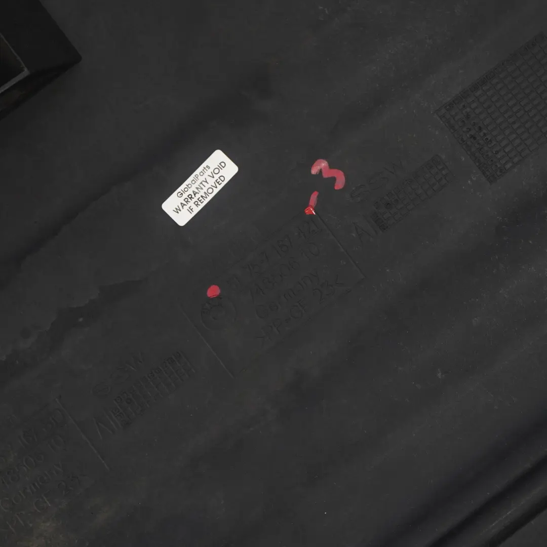 Undertray Coating BMW E81 E87 E90 E91 Underfloor Underbody Center Cover to with Part number 7167421 Undertray Coating BMW E81 E87 E90 E91 Underfloor Underbody Center Cover - SKU 7167421-3 - Part number 7167421