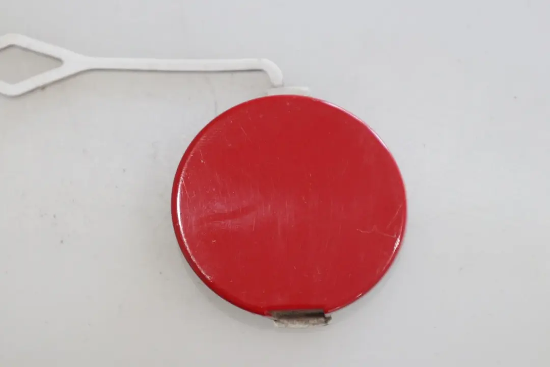 Mini Clubman R55 Rear Bumper Towing Eye Cover Cap Trim Chili Red - SKU 7167567 - Part number 7167567