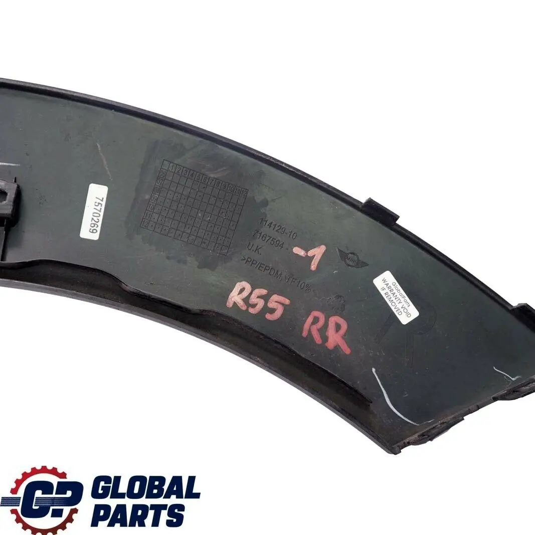 Listwa błotnika nadkola prawy tył do MINI Clubman R55 o numerze 7167594 MINI Clubman R55 Listwa błotnika nadkola prawy tył - SKU 7167594-1 - Numer Części 7167594