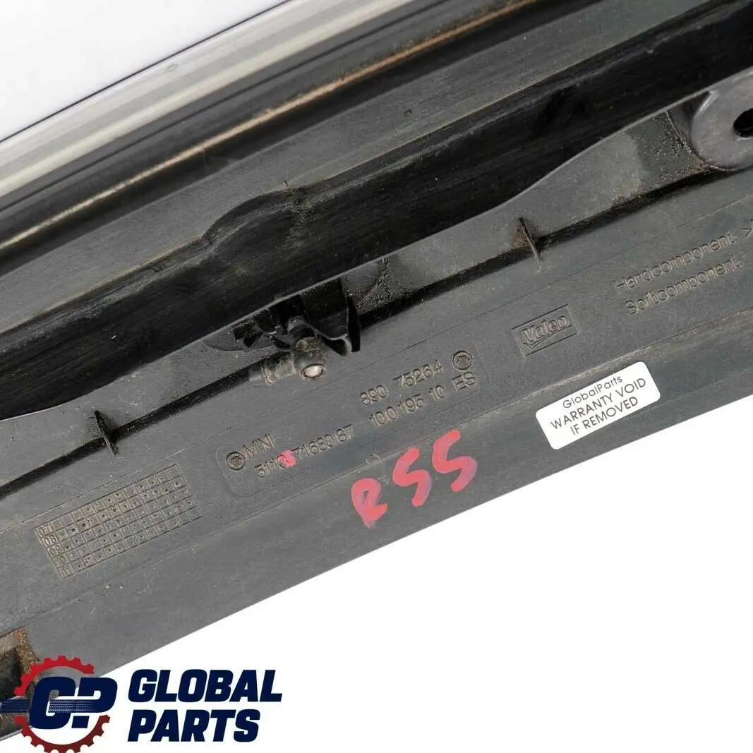 Tercera luz De freno Luz De freno Soporte Spoiler para Mini Clubman R55 con número de pieza 7168087 Mini Clubman R55 Tercera luz De freno Luz De freno Soporte Spoiler - SKU 7168087 - Número de pieza 7168087