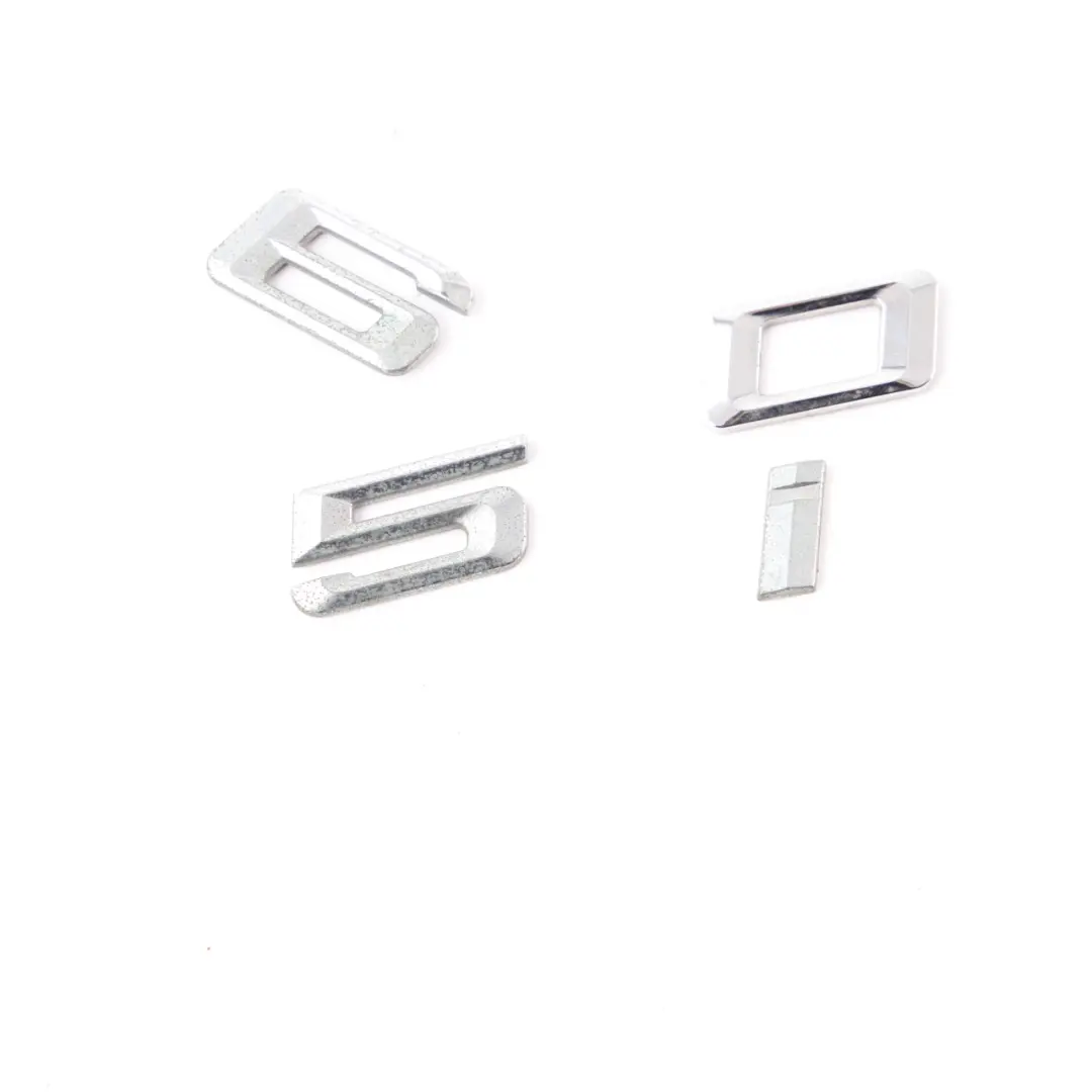  Trunk Emblem BMW E63 E64 Lettering 650i Rear Boot Tailgate Adhered - SKU 7168175 - Part number 7168175