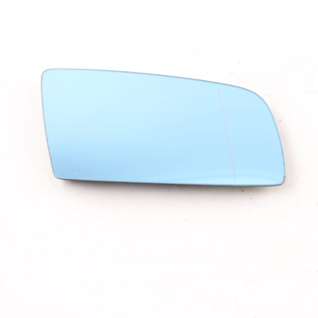  Wing Mirror Glass BMW E60 E61 E63 Door Right O/S Wide Angle Blue - SKU 7168180 - Part number 7168180