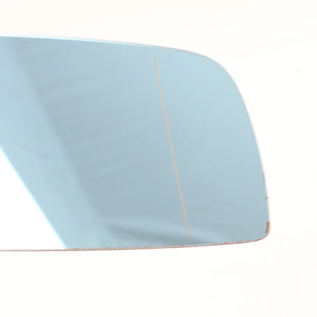  Wing Mirror Glass BMW E60 E61 E63 Door Right O/S Wide Angle Blue - SKU 7168180 - Part number 7168180
