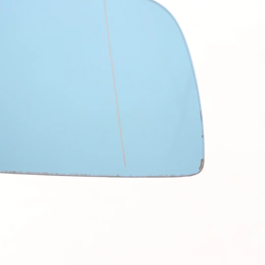  Wing Mirror Glass BMW E60 E61 E63 Door Right O/S Wide Angle Blue - SKU 7168180 - Part number 7168180