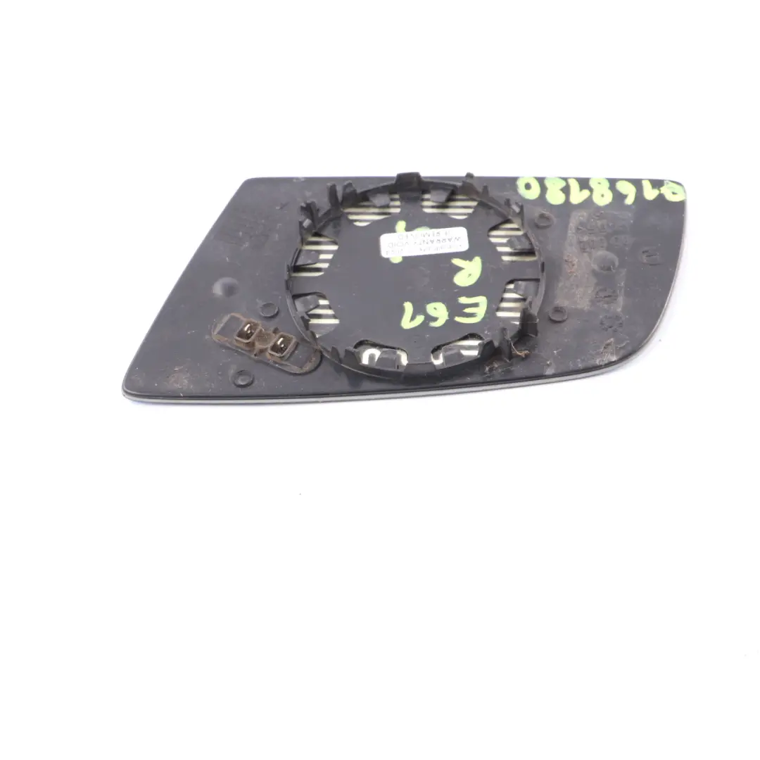 Wing Mirror Glass BMW E60 E61 E63 Door Right O/S Wide Angle Blue to with Part number 7168180 Wing Mirror Glass BMW E60 E61 E63 Door Right O/S Wide Angle Blue - SKU 7168180 - Part number 7168180