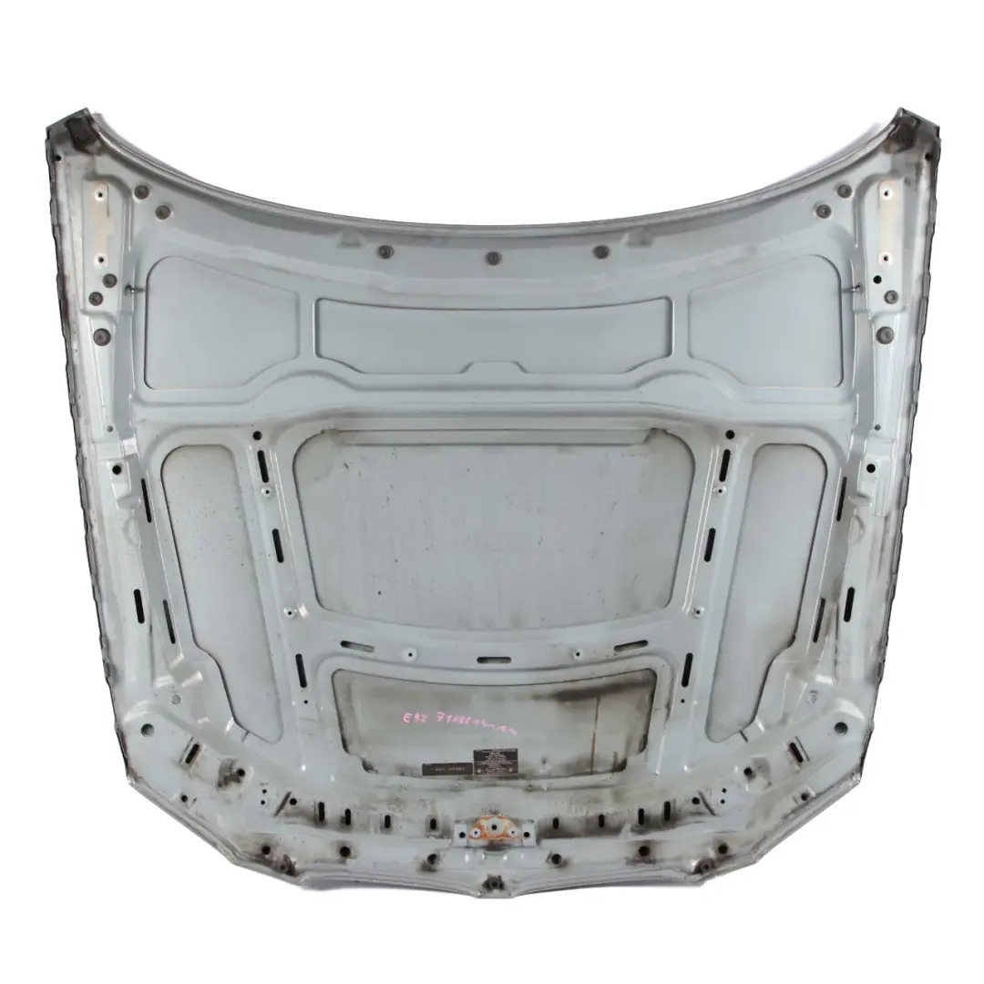 BMW E92 E93 Hood Bonnet Front Engine Cover Arktis Arctic Metallic - A34 - SKU 7168514-AM - Part number 7168514
