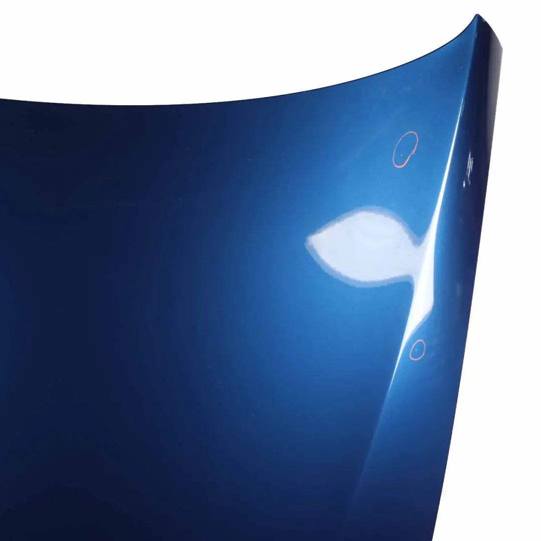 BMW E92 E93 Hood Bonnet Front Engine Cover Le Mans Blau Blue Metallic - 381 - SKU 7168514-LMB - Part number 7168514