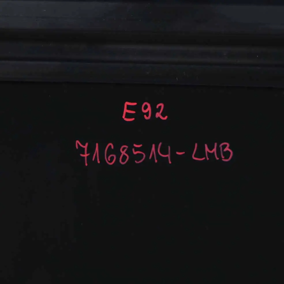 BMW E92 E93 Hood Bonnet Front Engine Cover Le Mans Blau Blue Metallic - 381 - SKU 7168514-LMB - Part number 7168514