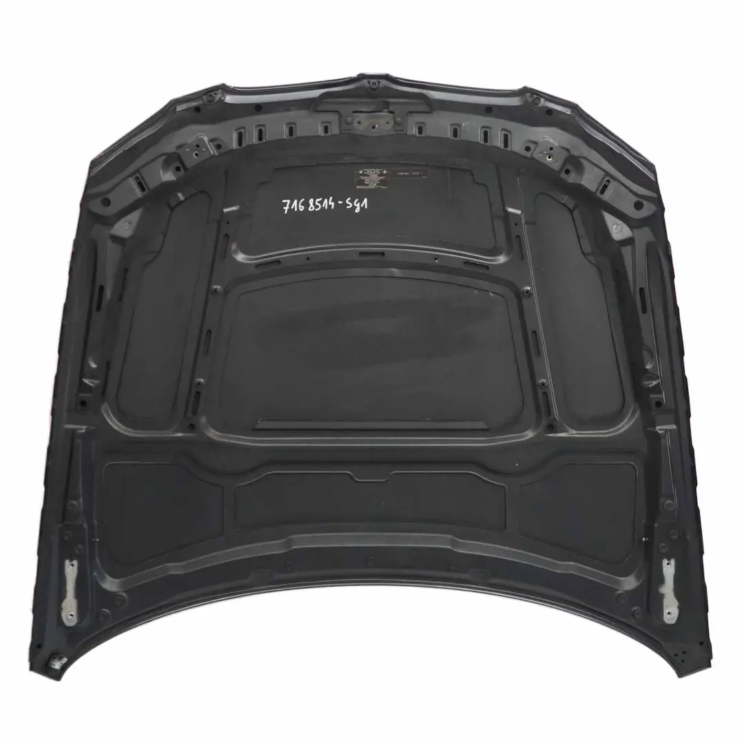 BMW E92 E93 Bonnet Front Hood Sparkling Graphite Metallic - A22 - SKU 7168514-SG1 - Part number 7168514