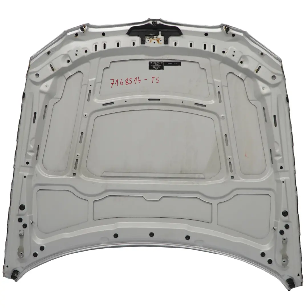 BMW E92 E93 Maska Pokrywa Silnika Titansilber Srebrny Metalik - 354 - SKU 7168514-TS - Numer Części 7168514