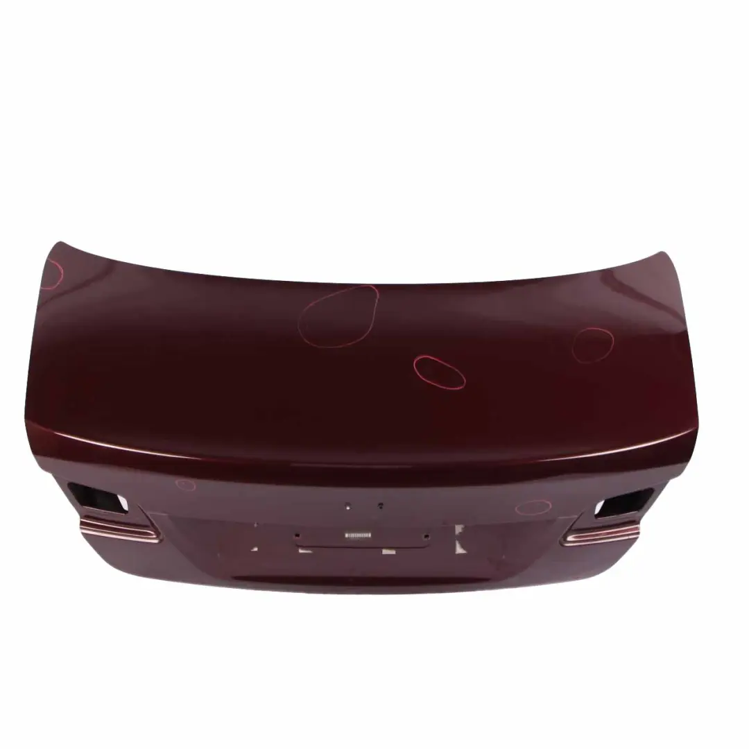 BMW E92 Boot Trunk Lid Tailgate Rear Barberarot Barbera Red Metallic - A39 - SKU 7168515-BAR - Part number 7168515