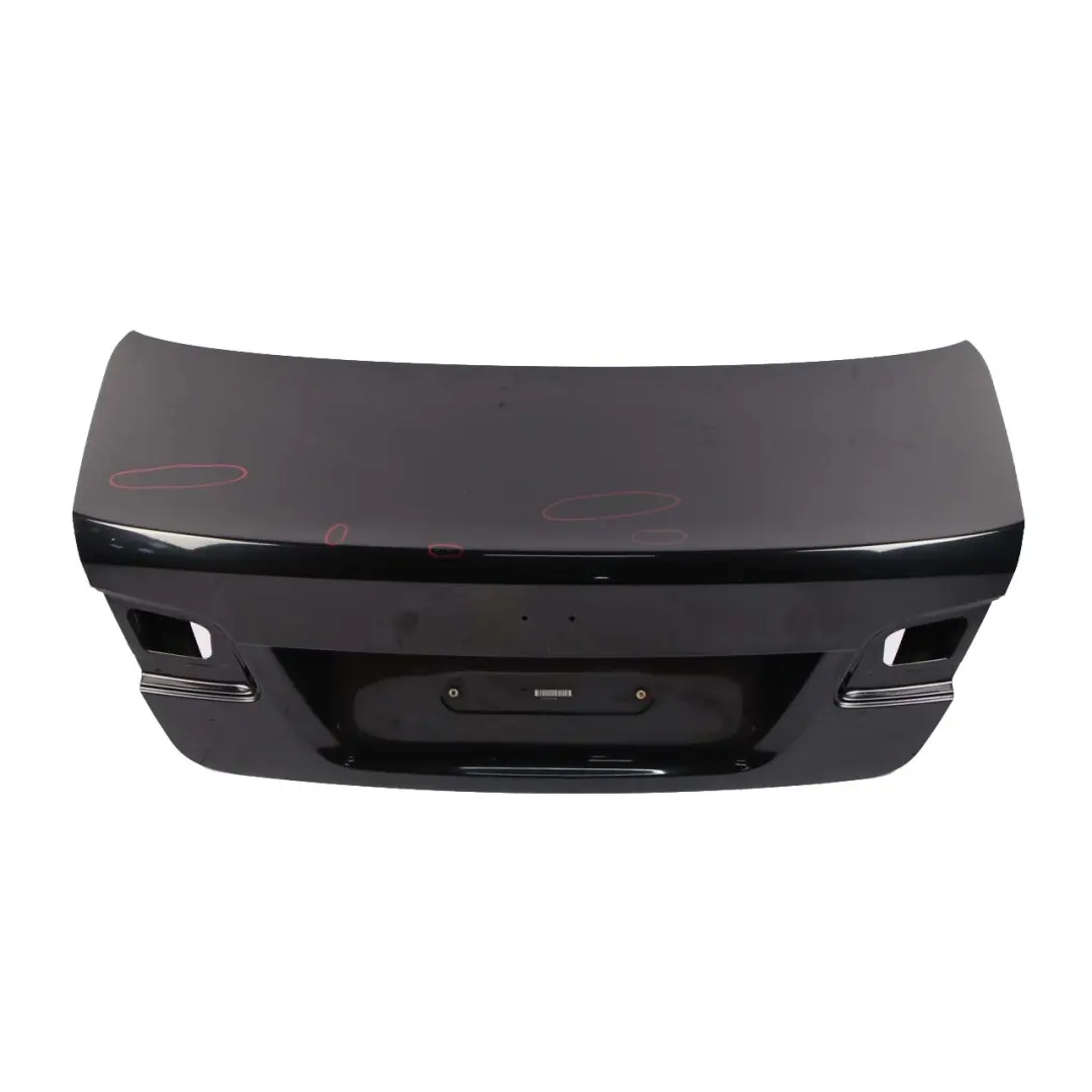 Boot Lid Rear Lid with Spoiler Black Sapphire - 475 to BMW 3 E92 Coupe Tailgate with Part number 7168515 BMW 3 E92 Coupe Tailgate Boot Lid Rear Lid with Spoiler Black Sapphire - 475 - SKU 7168515-BS - Part number 7168515