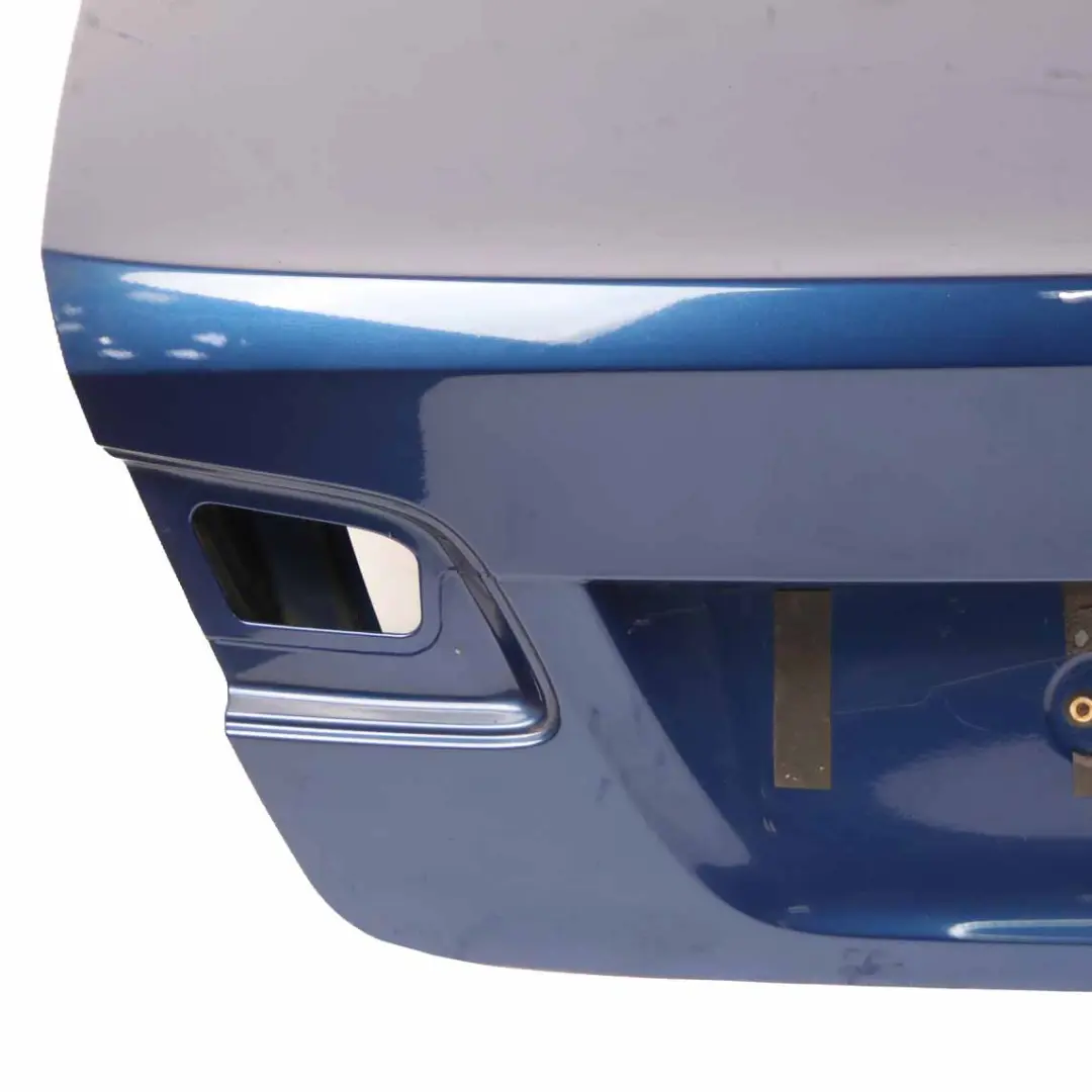 Coupé Tailgate Boot Lid Rear Lid Le Mans Blau Metallic - 381 to BMW E92 with Part number 41617168515 BMW E92 Coupé Tailgate Boot Lid Rear Lid Le Mans Blau Metallic - 381 - SKU 7168515-LMB - Part number 41617168515